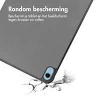 imoshion Trifold Bookcase Apple iPad 11 (2025) 11 inch A16 / iPad 10 (2022) 10.9 inch - Grijs