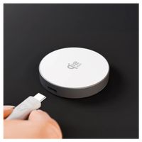 dbramante1928 Re-charge Wireless Magnetic Charger met Standaard 25W - Zilver