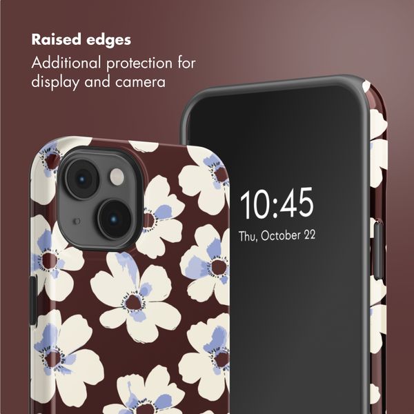 Selencia Vivid Back Cover with MagSafe Apple iPhone 14 - Choco Flower Pop