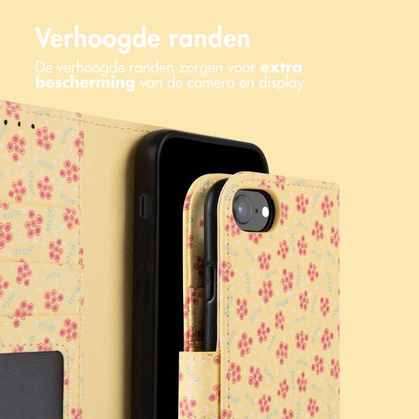 imoshion Design Bookcase Apple iPhone 16e - Sunny Yellow Petite Flowers