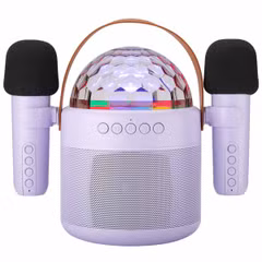 imoshion Sing & Shine Karaoke set - Speaker en 2 Microfoons - Lavender Lilac