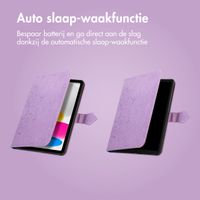 imoshion Mandala Bookcase Apple iPad 11 (2025) 11 inch A16 / iPad 10 (2022) 10.9 inch - Lila