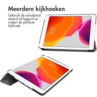 imoshion Trifold Bookcase Apple iPad 9 (2021) 10.2 inch / iPad 8 (2020) 10.2 inch / iPad 7 (2019) 10.2 inch - Grijs