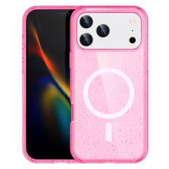 imoshion Sparkle Backcover met MagSafe Apple iPhone 17 Pro Max - Roze