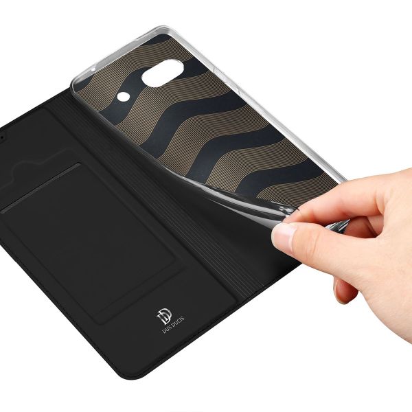 Dux Ducis Slim Softcase Bookcase Google Pixel 7a - Zwart