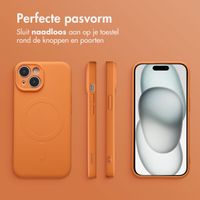 imoshion Color Backcover met MagSafe Apple iPhone 15 - Neon Orange