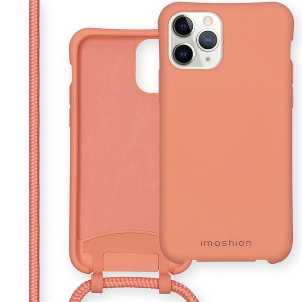 imoshion Color Backcover met afneembaar koord iPhone 11 Pro - Peach