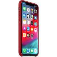 Apple Leather Backcover Apple iPhone Xs Max - Red