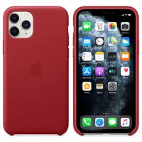 Apple Leather Backcover Apple iPhone 11 Pro - Red