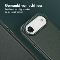 Accezz MagSafe Leather Backcover Apple iPhone Air - Cedar Green