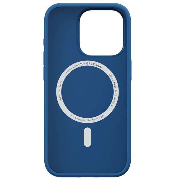 Njorð Collections Slim Case MagSafe iPhone 15 Pro - Blue