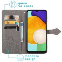 imoshion Mandala Bookcase Samsung Galaxy A13 (5G) / A04s - Grijs