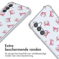 imoshion Design hoesje met koord Samsung Galaxy A15 (5G/4G) - Crab Watercolor