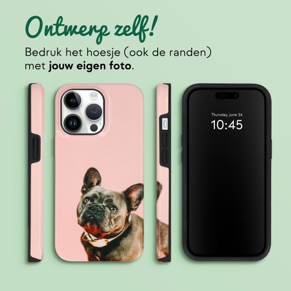 Ontwerp je eigen tough case Apple iPhone 14 Pro Max - Wit