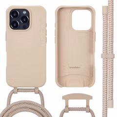 imoshion Color Backcover met afneembaar koord MagSafe Apple iPhone 16 Pro Max - Nude