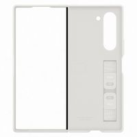Samsung Originele Silicone Backcover met Strap Samsung Galaxy Z Fold 6 - White