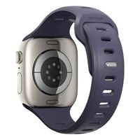 Nomad Tempo siliconen band Apple Watch Series 1 - 9 / SE (38/40/41 mm) | Series 10 / 11 (42 mm) - Purple