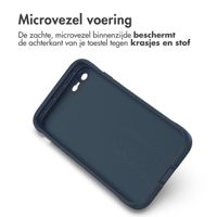 imoshion EasyGrip Backcover iPhone SE (2022 / 2020) / 8 / 7 - Donkerblauw