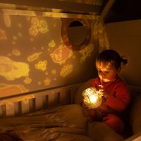 imoshion Dreamlight Nachtlamp Projector met Speaker - 10 projectierollen - Wit