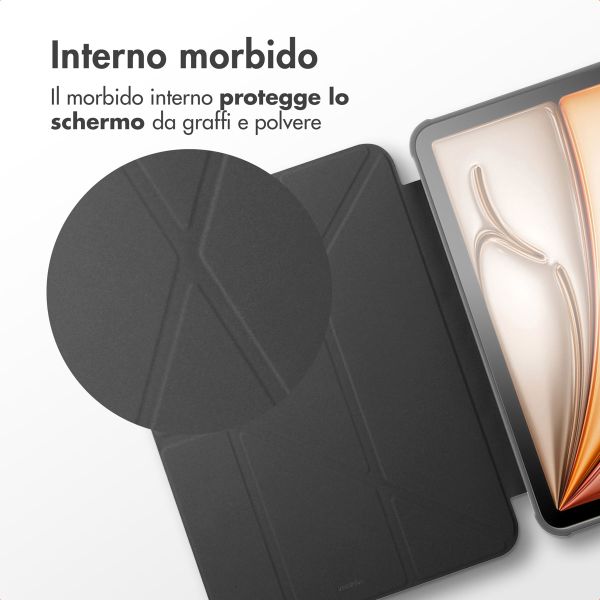 imoshion Origami Bookcase Apple iPad 11 (2025) 11 inch A16 / iPad 10 (2022) 10.9 inch - Zwart