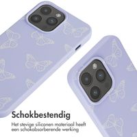 imoshion Siliconen design hoesje met koord Apple iPhone 15 Pro Max - Butterfly