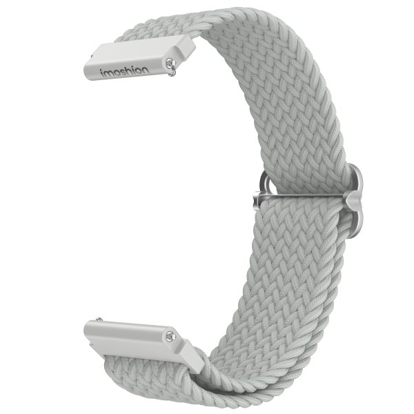 imoshion Nylon geweven bandje - Universeel 22 mm aansluiting - Grijs