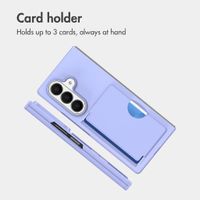 imoshion Back Cover with Card Holder Samsung Galaxy Z Fold 8 Ultra - Lilac