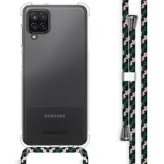 imoshion Backcover met koord Samsung Galaxy A12 - Green Multi Color