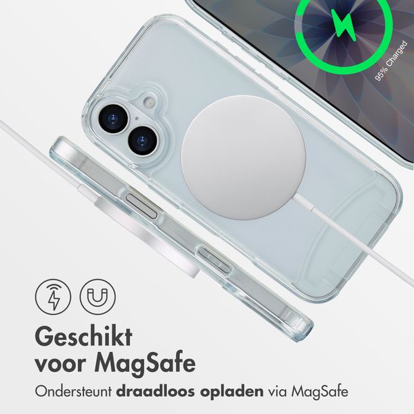 imoshion MagSafe Backcover met afneembaar koord Apple iPhone 17 - Transparant