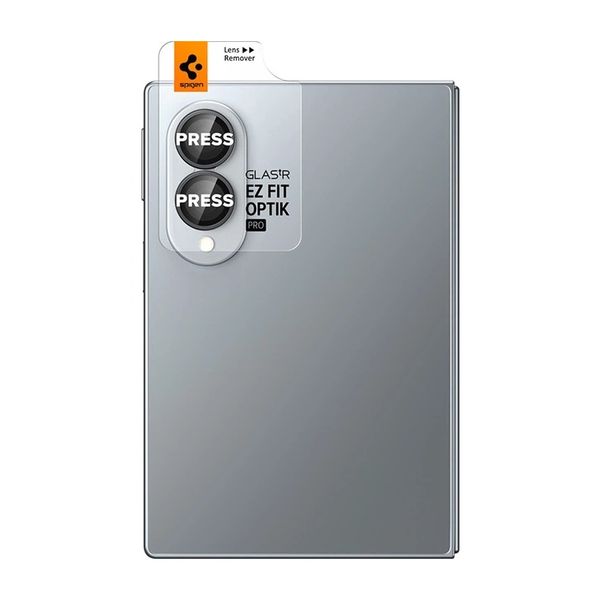 Spigen Optik Pro EZ Fit Lens Protector 2-pack Samsung Galaxy Z Fold 8 - Transparant