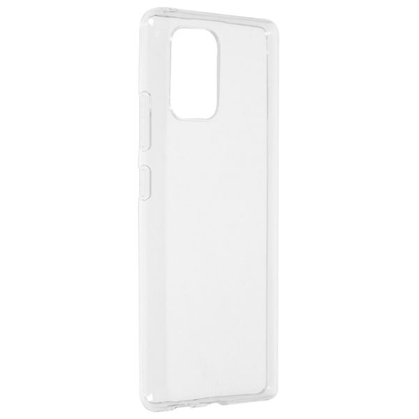 Softcase Backcover Samsung Galaxy S10 Lite - Transparant