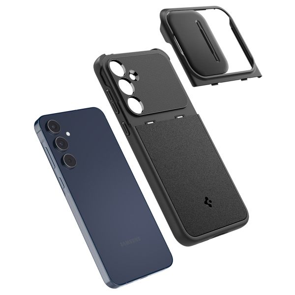 Spigen Optik Armor Camera Slider Samsung Galaxy A55 - Zwart