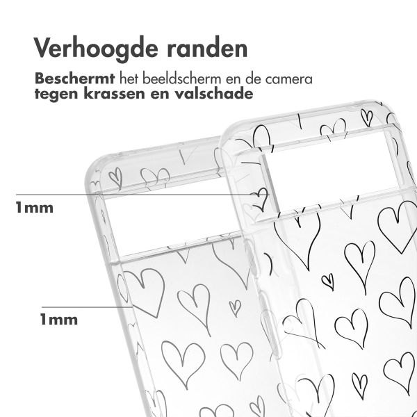 imoshion Design hoesje Google Pixel 8 - Hearts