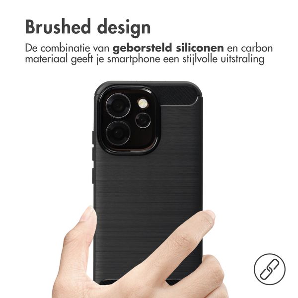 imoshion Brushed Backcover Oppo Reno15 Pro (5G) - Zwart
