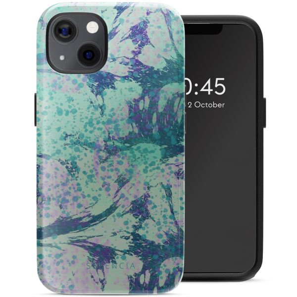 Selencia Vivid Backcover met MagSafe Apple iPhone 13 - Fresh Paint Green