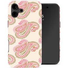 Selencia Vivid Backcover Apple iPhone 16 - Paisley Blush