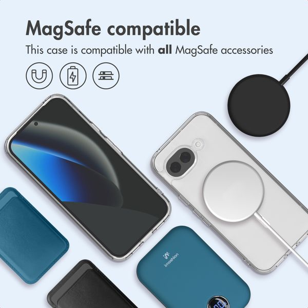 imoshion Protective Back Cover with MagSafe Google Pixel 10a - Transparent