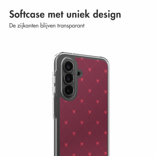 imoshion Design hoesje Samsung Galaxy A17 - Crush Check Coral Dust