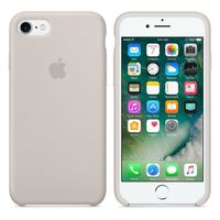 Apple Silicone Backcover Apple iPhone SE (2022 / 2020) / 8 / 7 - Stone