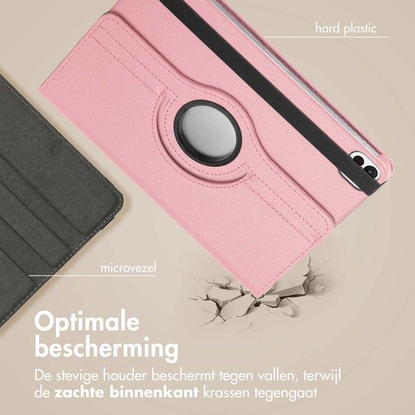 imoshion 360° draaibare Bookcase Apple iPad Pro 13 (2025) M5 / (2024) M4 - Roze