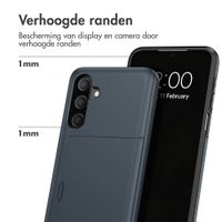 imoshion Backcover met pasjeshouder Samsung Galaxy A18 (4G) - Donkerblauw