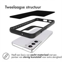 imoshion Rugged Hybrid Case Samsung Galaxy S22 - Zwart