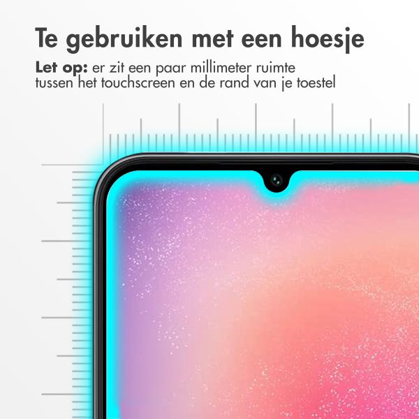 Accezz Gehard Glas Screenprotector Samsung Galaxy A25 (5G)