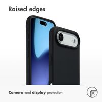 Accezz Liquid Silicone Back Cover with MagSafe Apple iPhone Air - Black