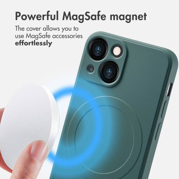 imoshion Colour Back Cover with MagSafe Apple iPhone 13 Mini - Dark Green