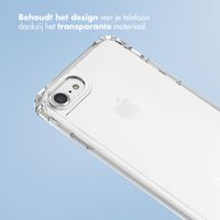 imoshion Backcover met koord + armband iPhone SE (2022 / 2020) / 8 / 7 - Parels Hartjes