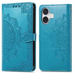 imoshion Mandala Bookcase Apple iPhone 17 - Turquoise