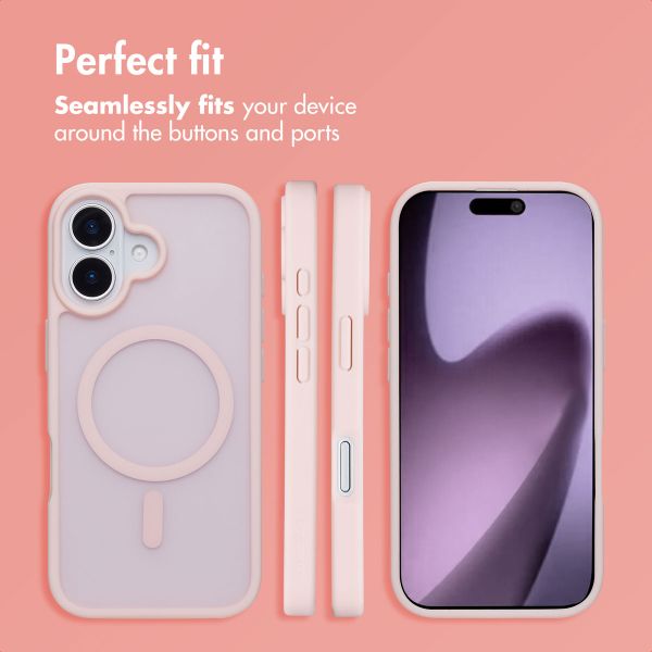 imoshion Colour Guard Back Cover with MagSafe Apple iPhone 17 - Light Pink