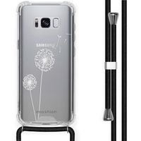 imoshion Design hoesje met koord Samsung Galaxy S8 - Paardenbloem - Wit