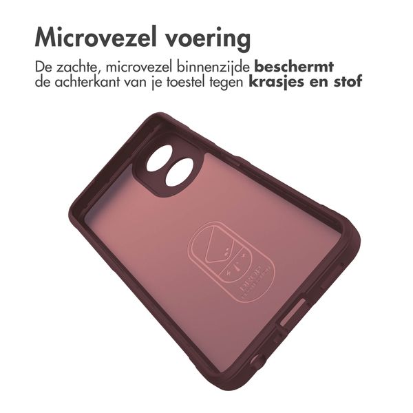 imoshion EasyGrip Backcover Oppo A58 - Aubergine